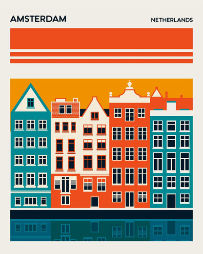 Amsterdam Canal Houses No2