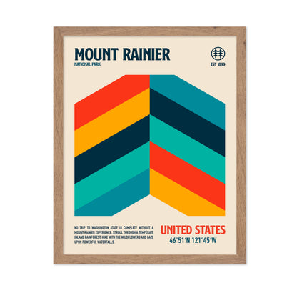 Rainier Color Peaks