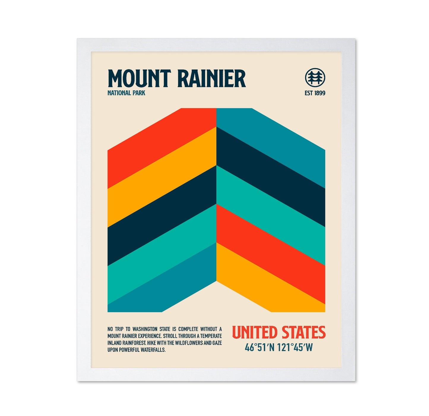 Rainier Color Peaks