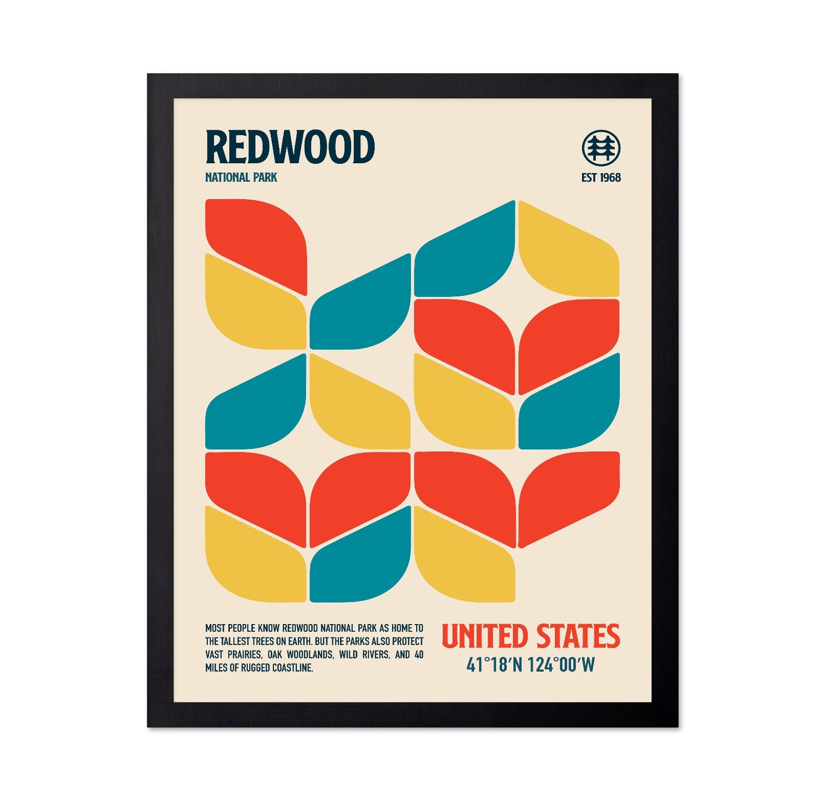 Redwood Leaf Pattern