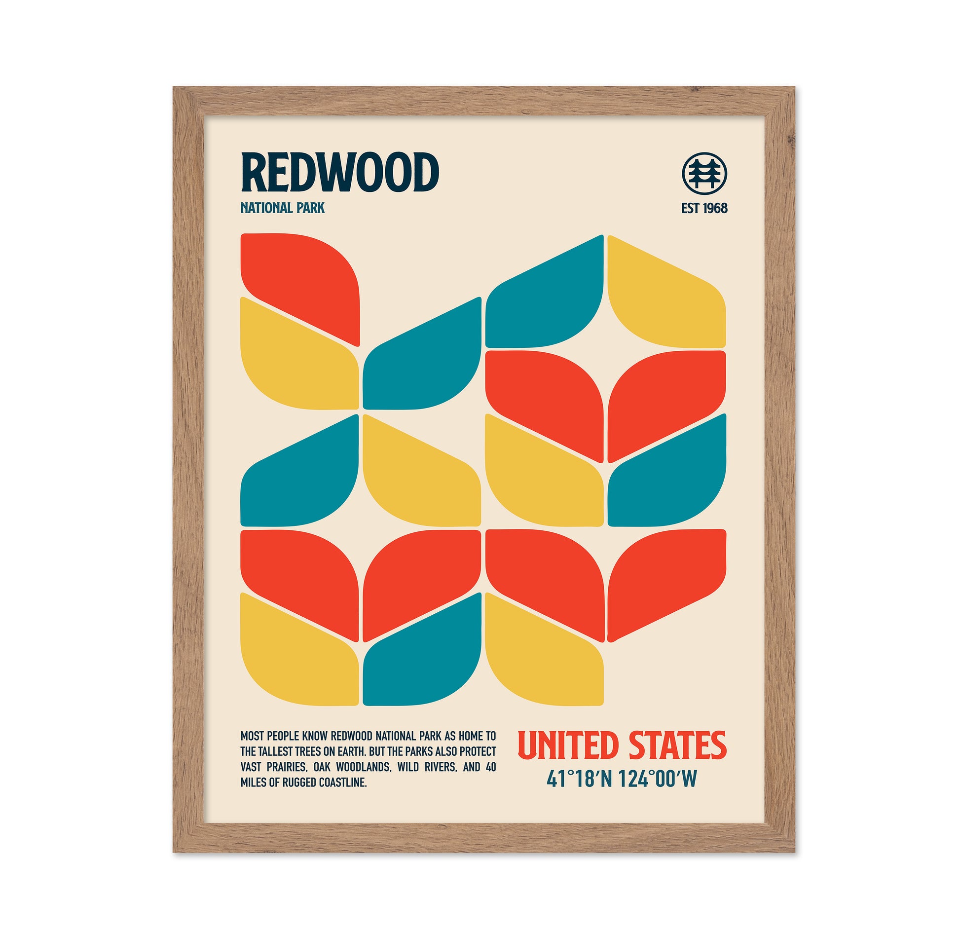 Redwood Leaf Pattern