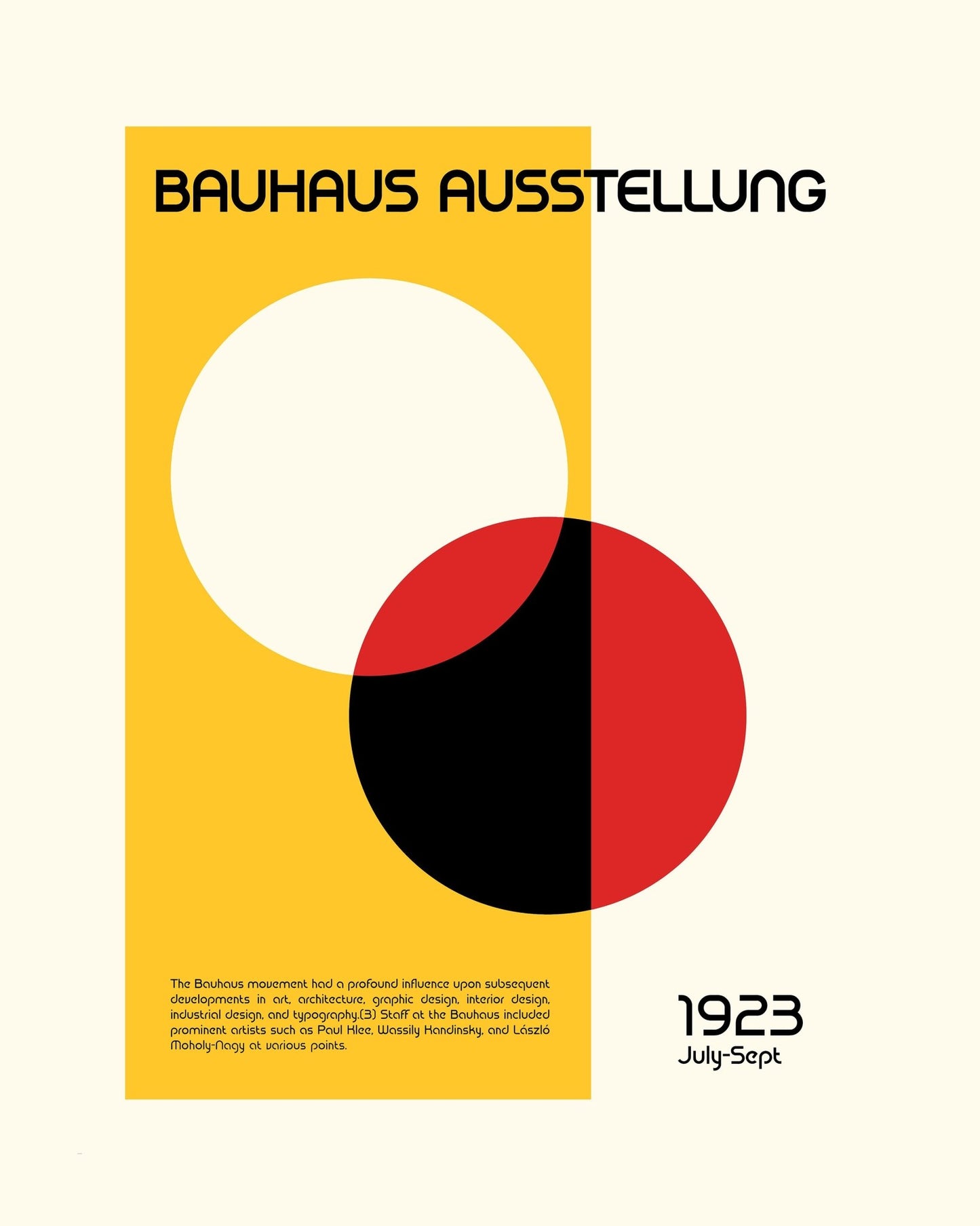 Bauhaus Circles No2