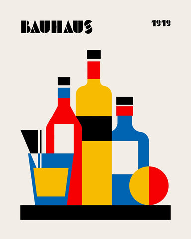 Bauhaus Wine Bottles