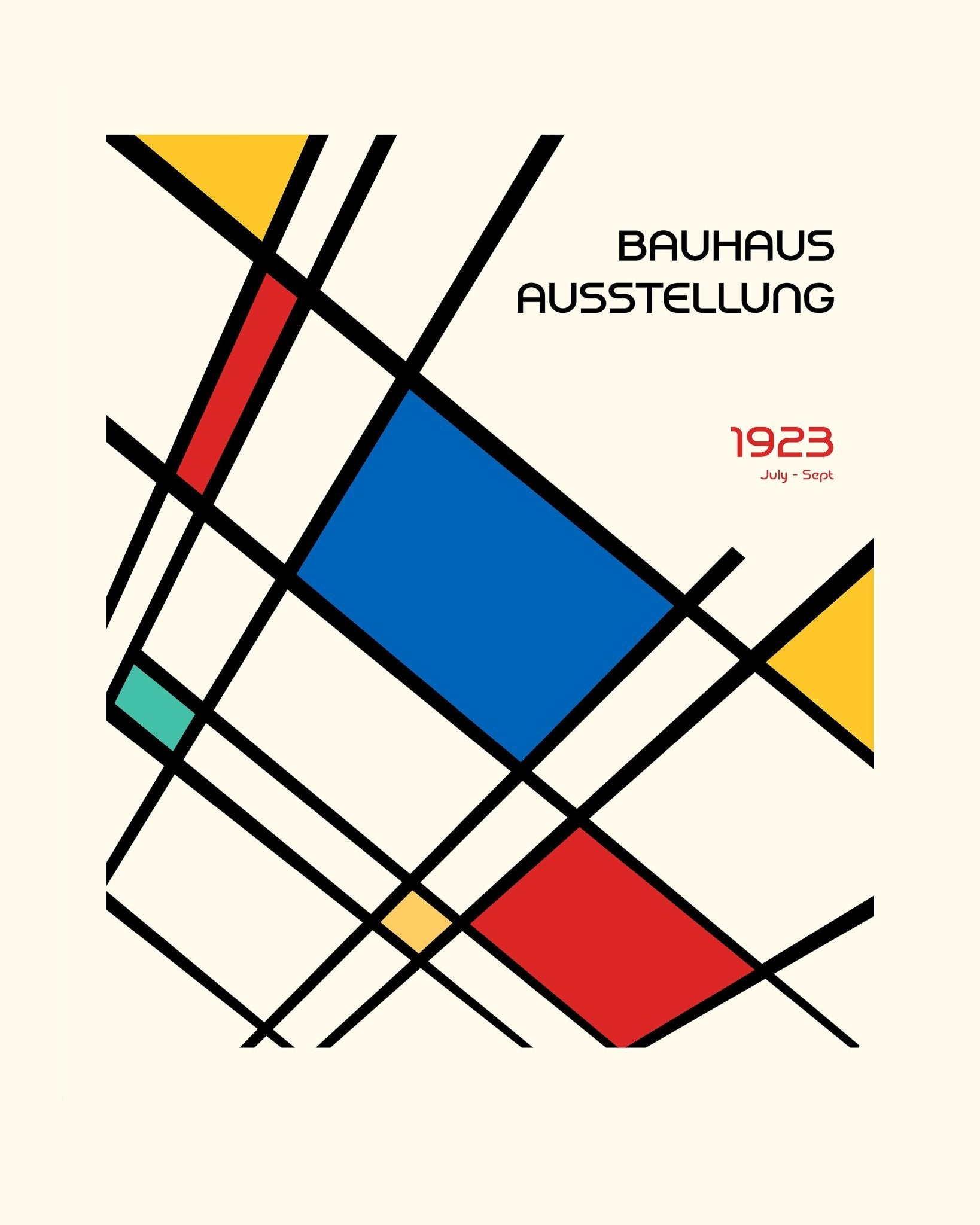 Bauhaus Grid Composition