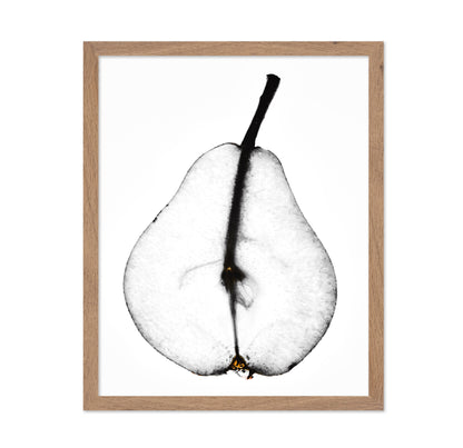 Minimalist Pear Slice
