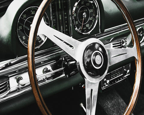 Vintage Car Interior No1