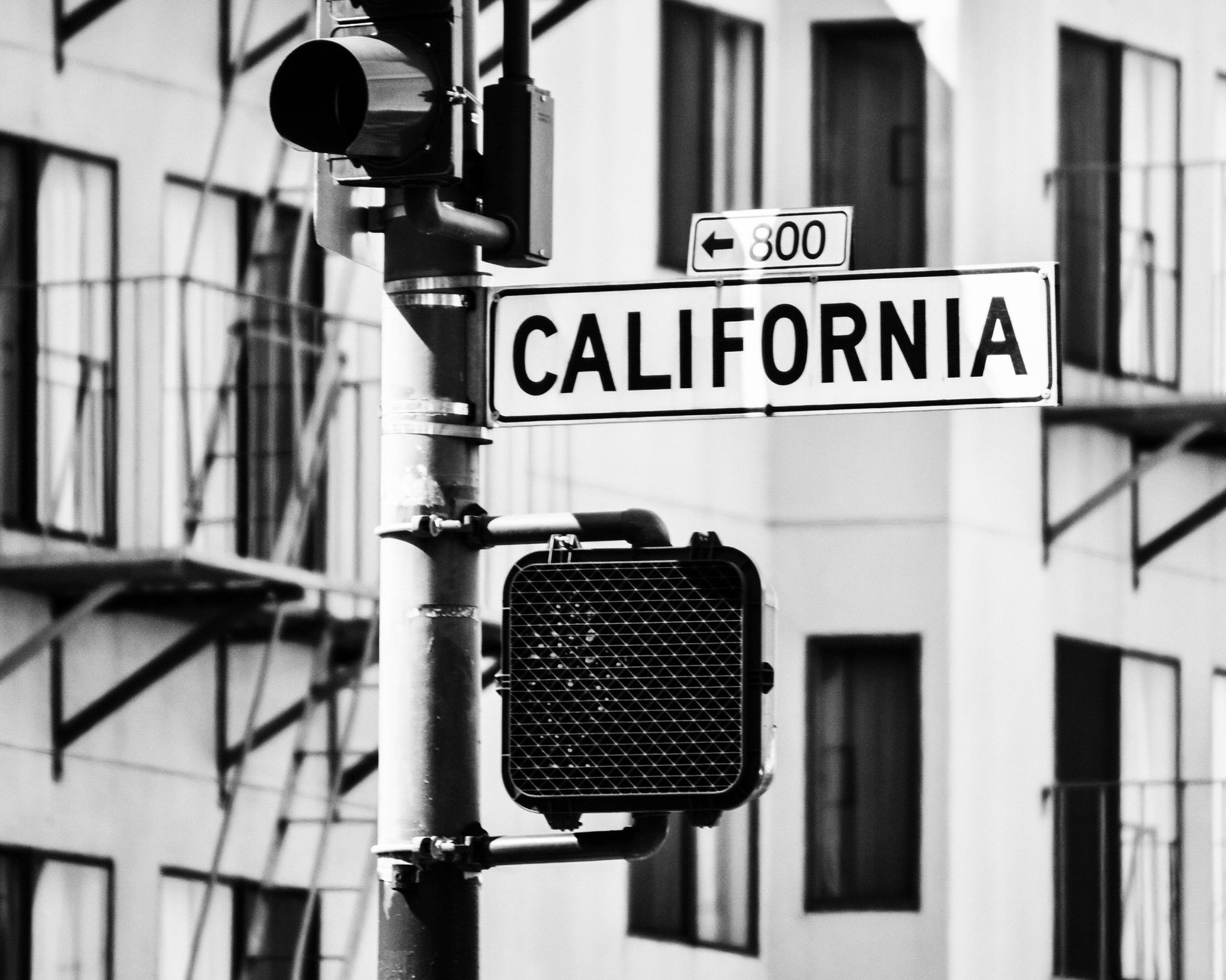 California Street Sign