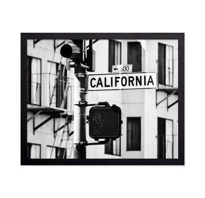 California Street Sign