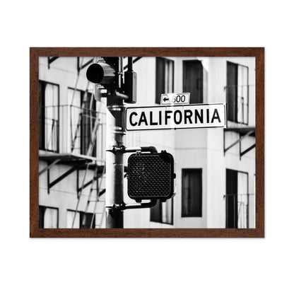 California Street Sign