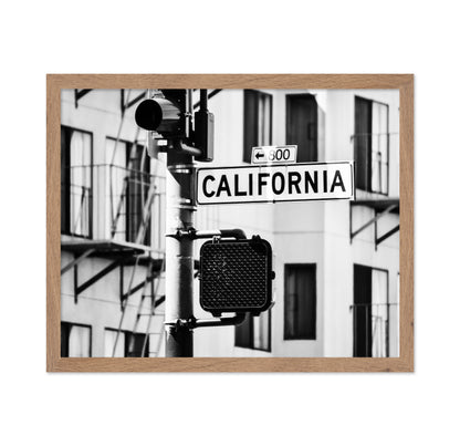 California Street Sign