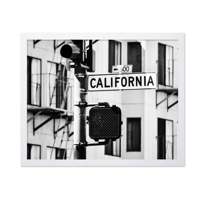 California Street Sign