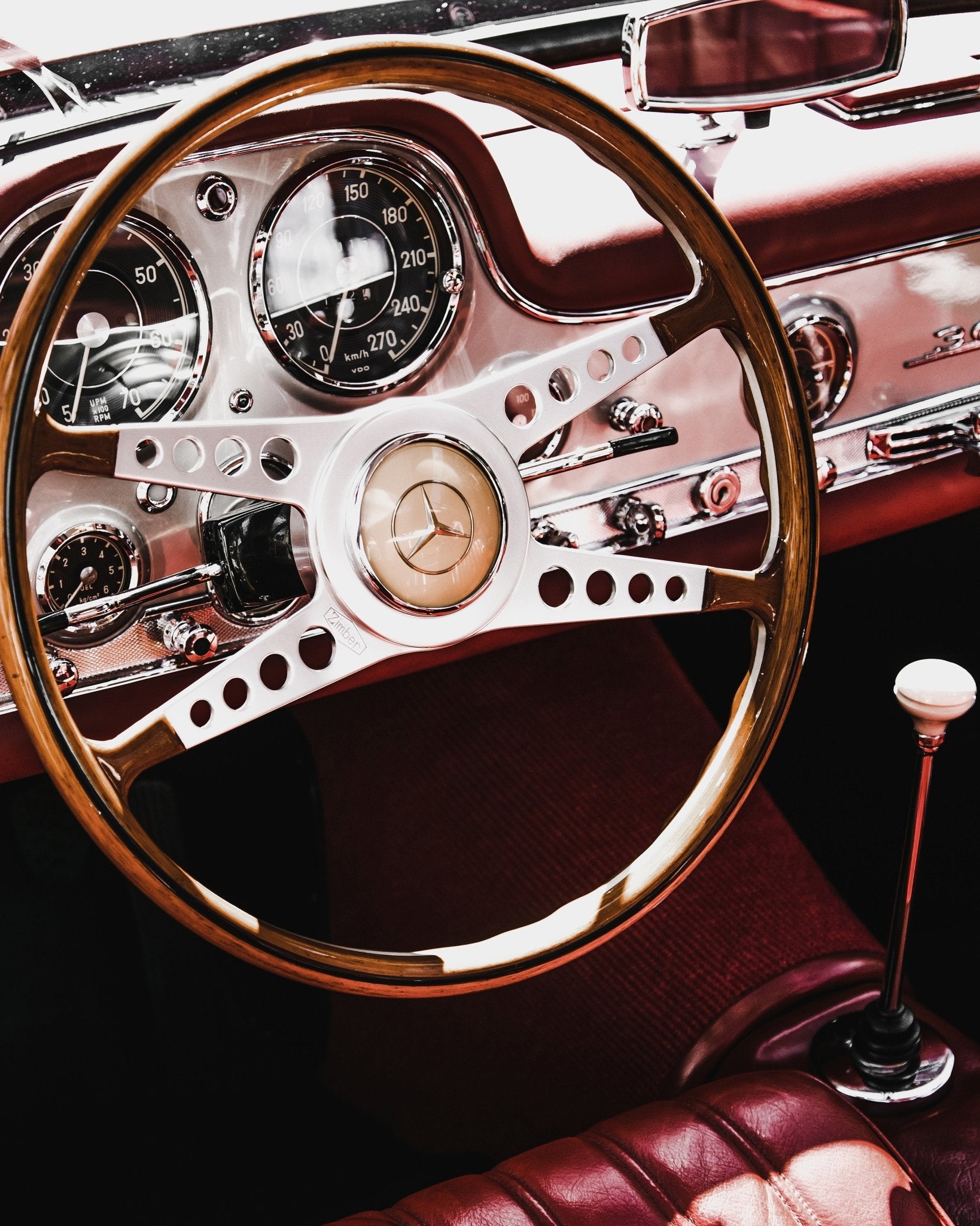 Classic Car Interior No1