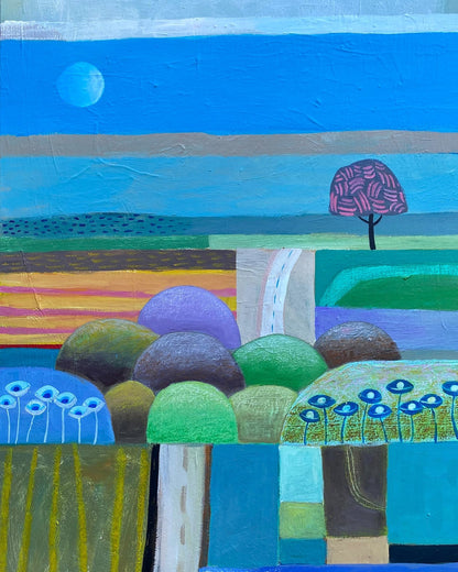 Dreamy Colorful Landscape