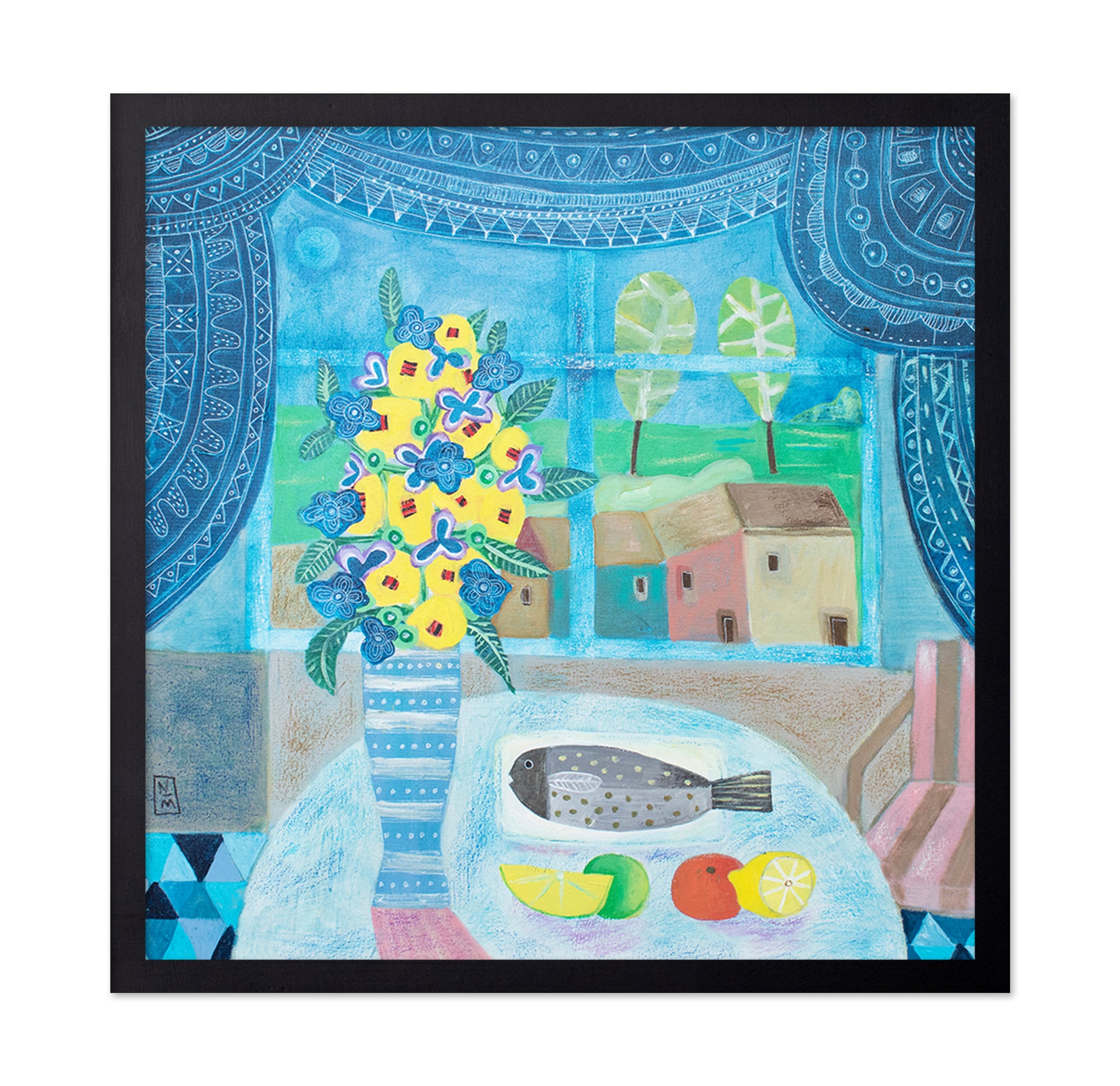 Coastal Still Life Scene