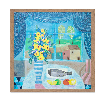 Coastal Still Life Scene