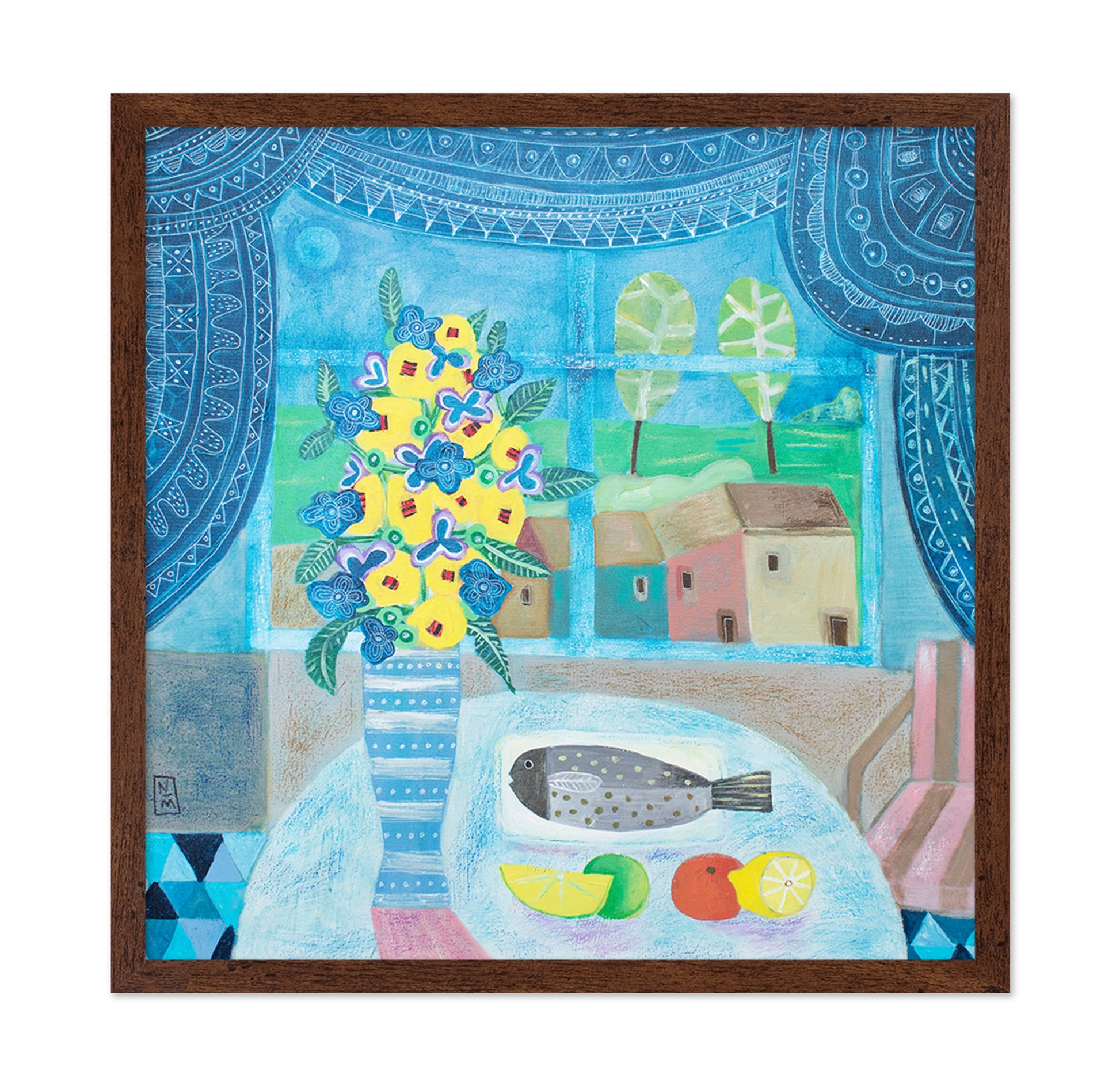Coastal Still Life Scene