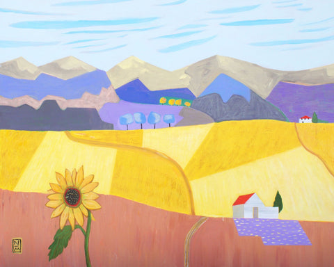 Sunflower Valley Landscape