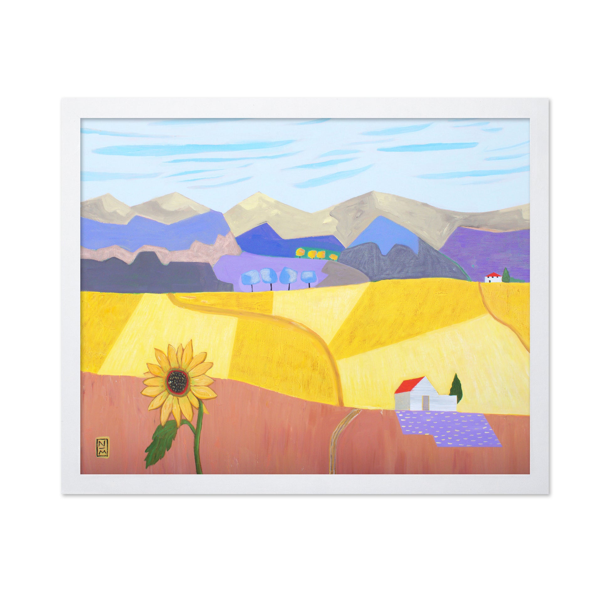 Sunflower Valley Landscape