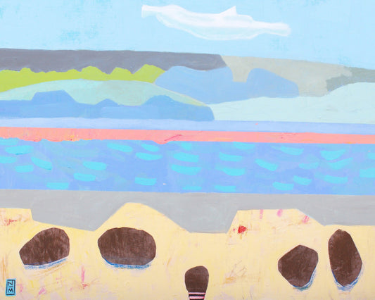 Abstract Coastal Rocks