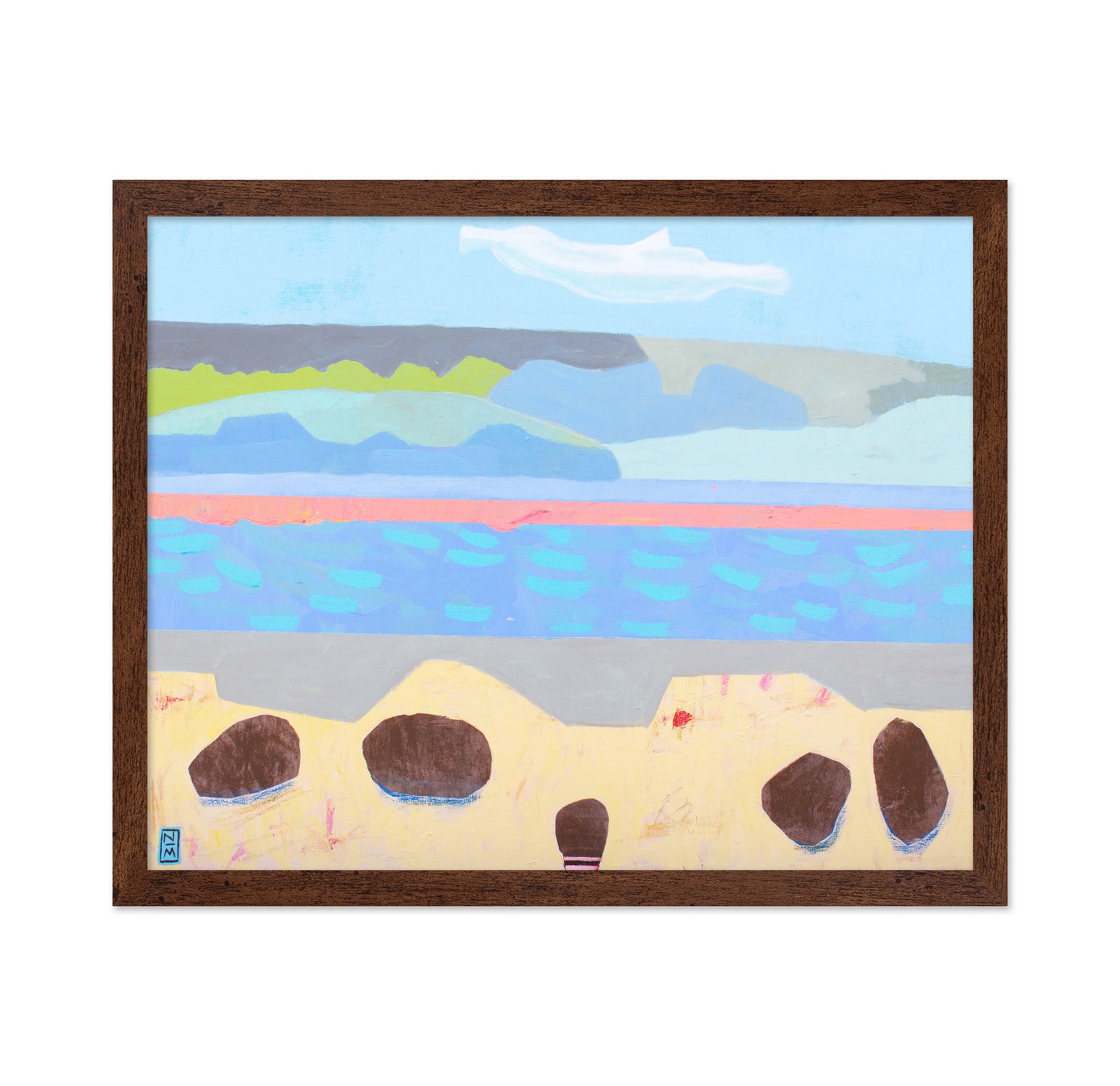 Abstract Coastal Rocks