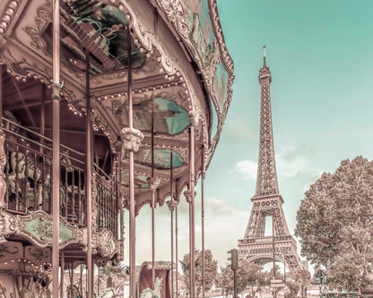 Paris Eiffel Carousel