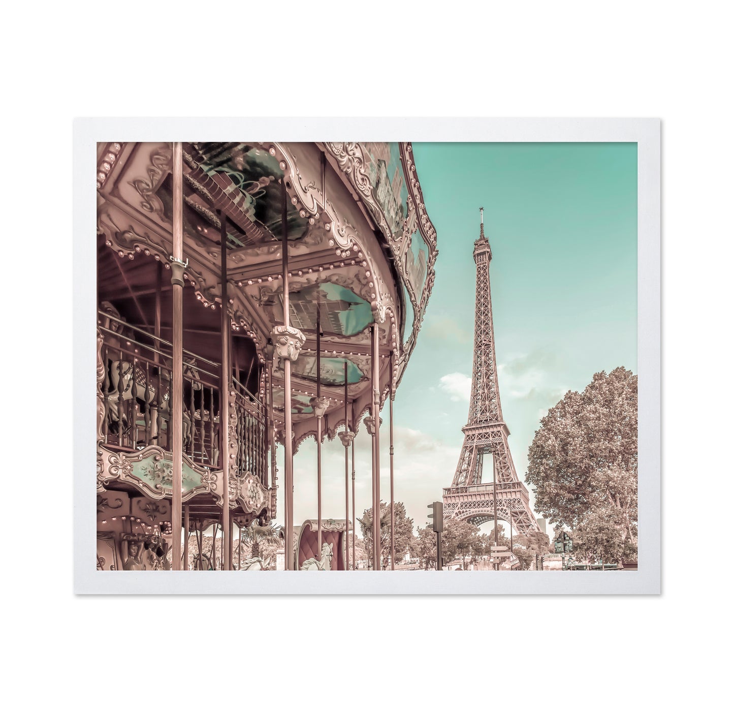 Paris Eiffel Carousel