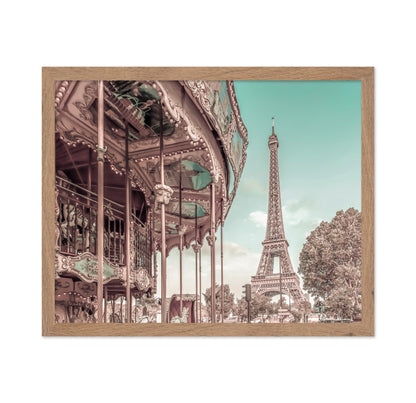 Paris Eiffel Carousel