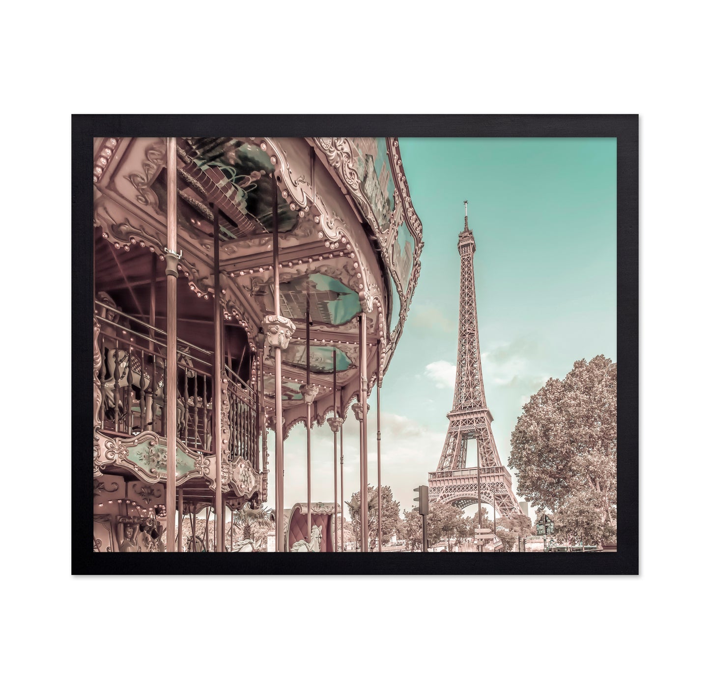 Paris Eiffel Carousel