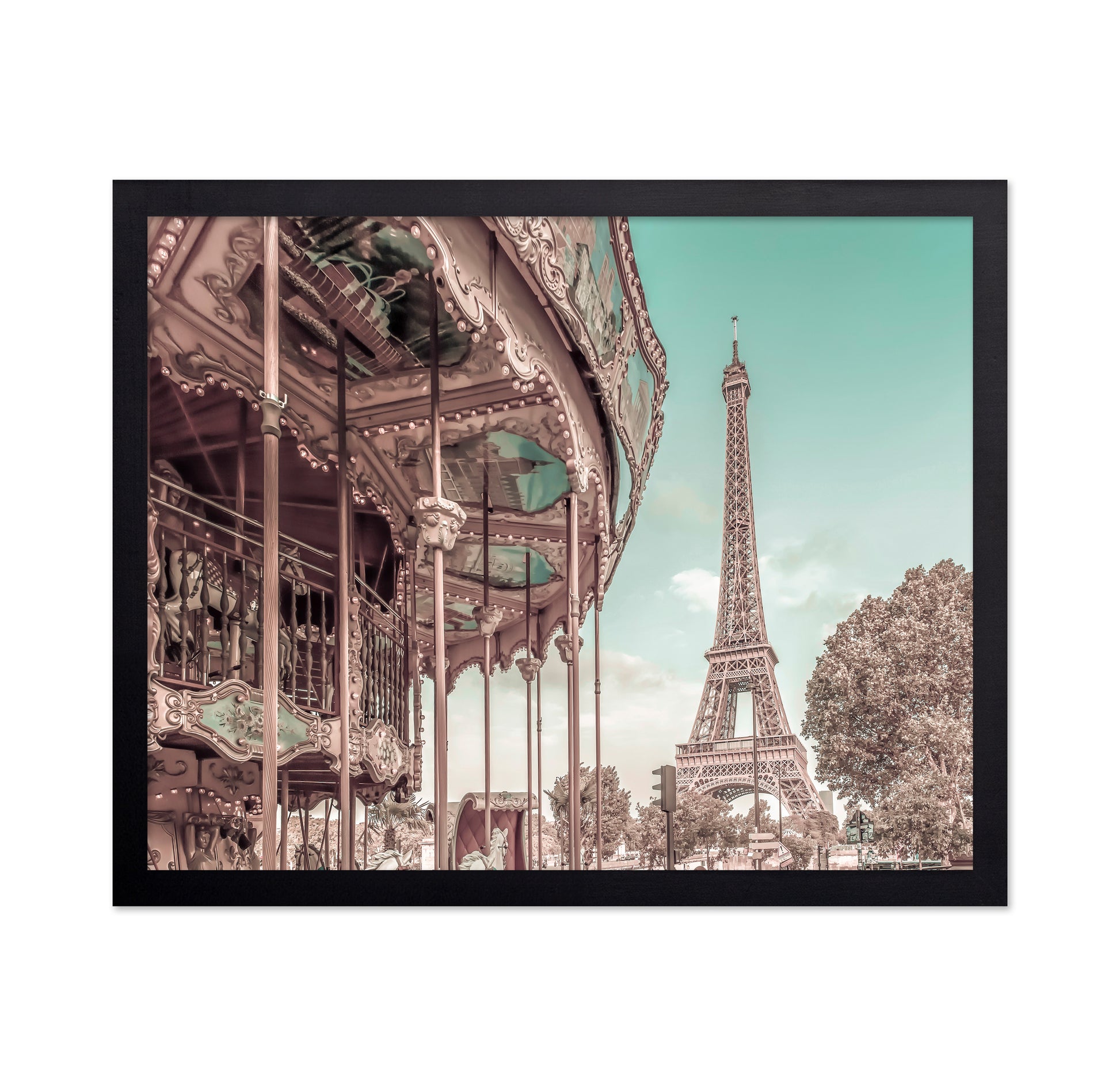Paris Eiffel Carousel