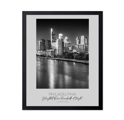 Philadelphia Night Skyline