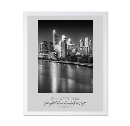 Philadelphia Night Skyline