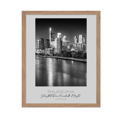 Philadelphia Night Skyline