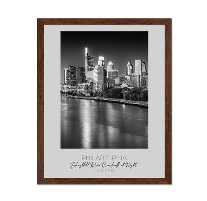 Philadelphia Night Skyline