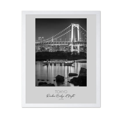 Tokyo Rainbow Bridge Night
