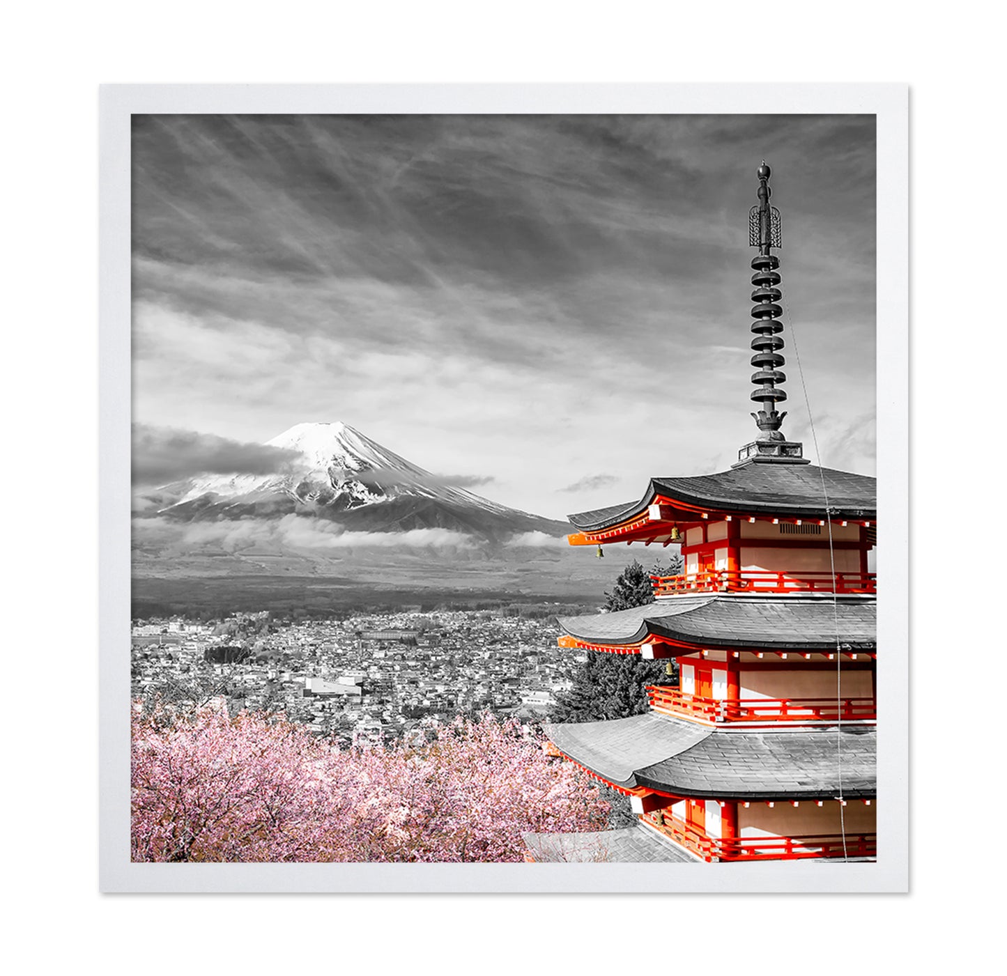 Fuji Pagoda Blossom No1
