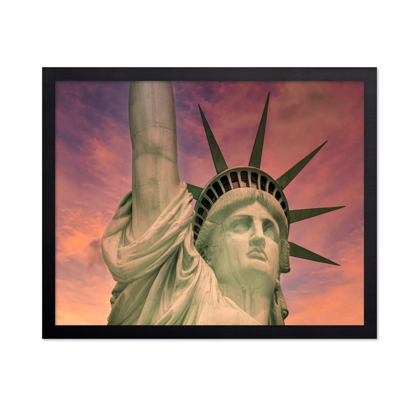 Liberty Sunset Closeup