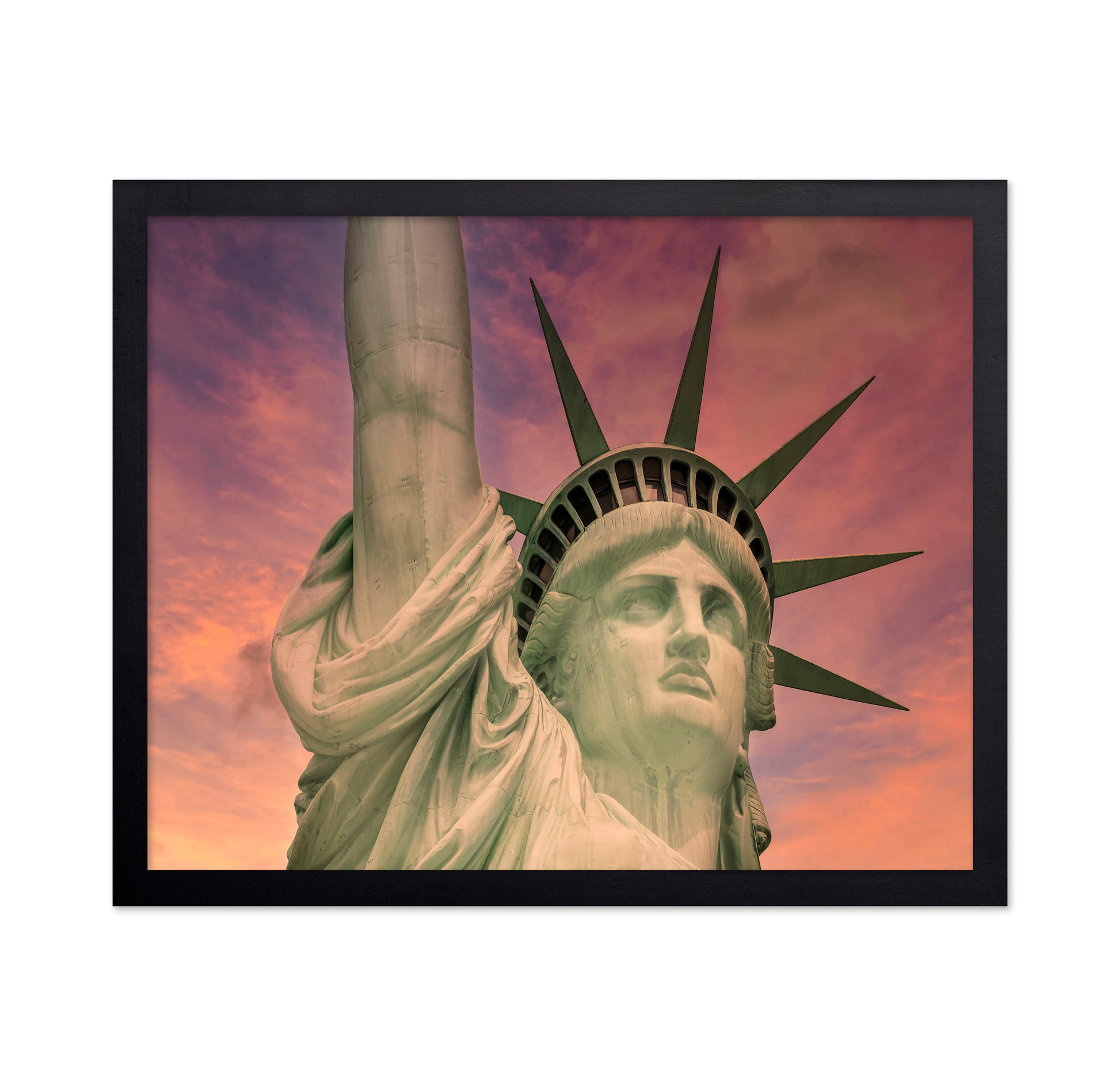 Liberty Sunset Closeup