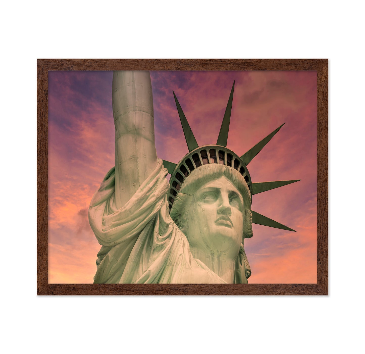 Liberty Sunset Closeup
