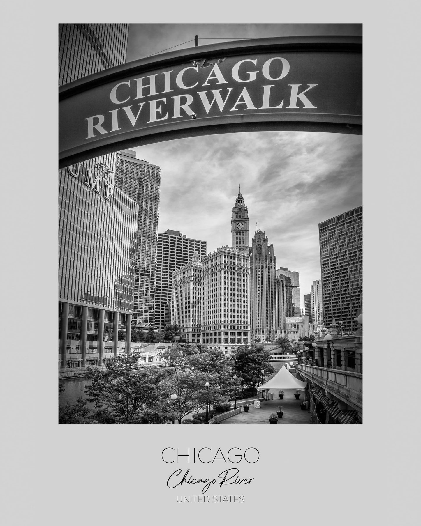 Chicago Riverwalk View