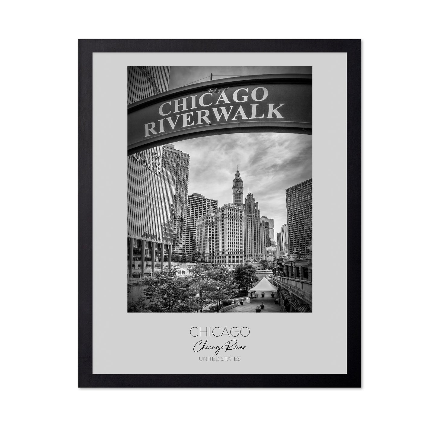 Chicago Riverwalk View