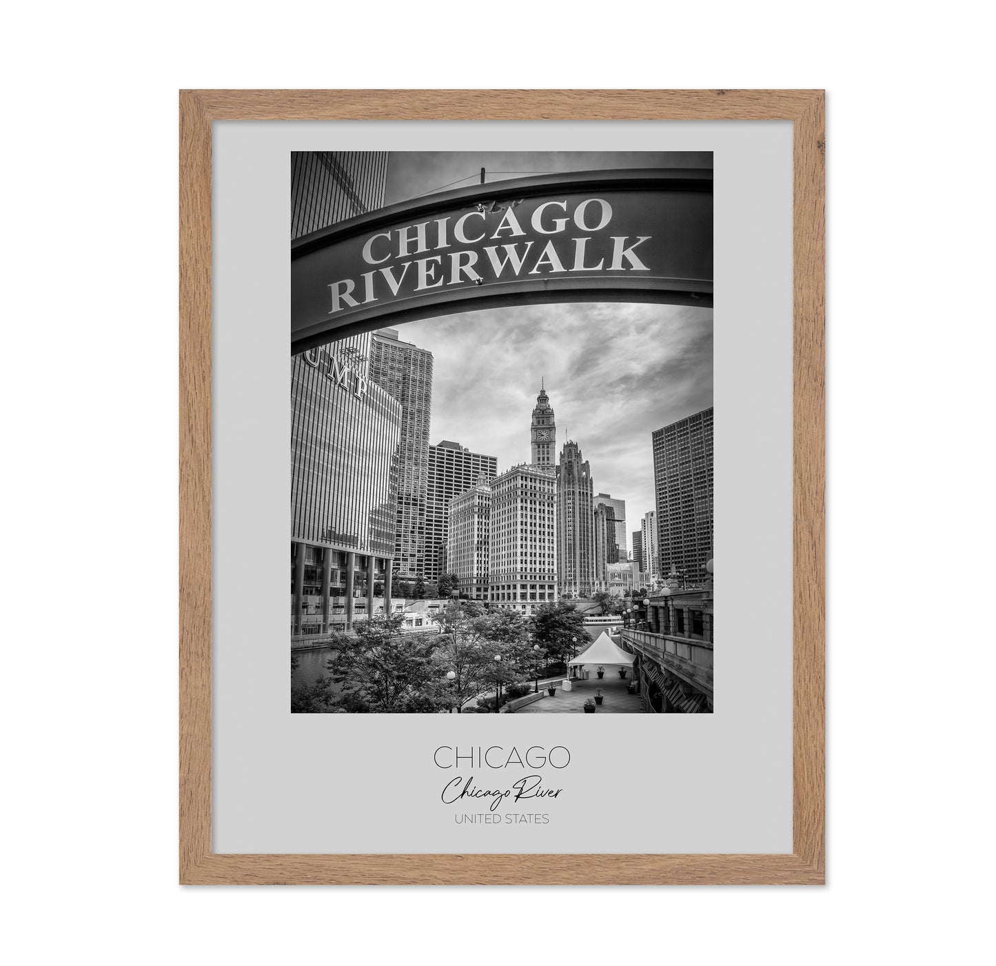 Chicago Riverwalk View