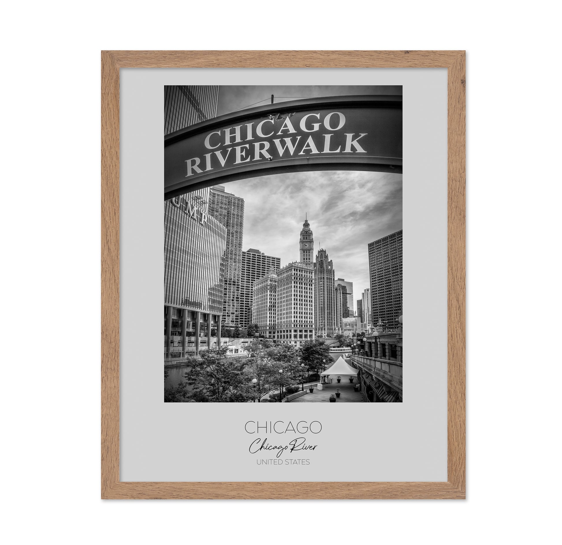 Chicago Riverwalk View