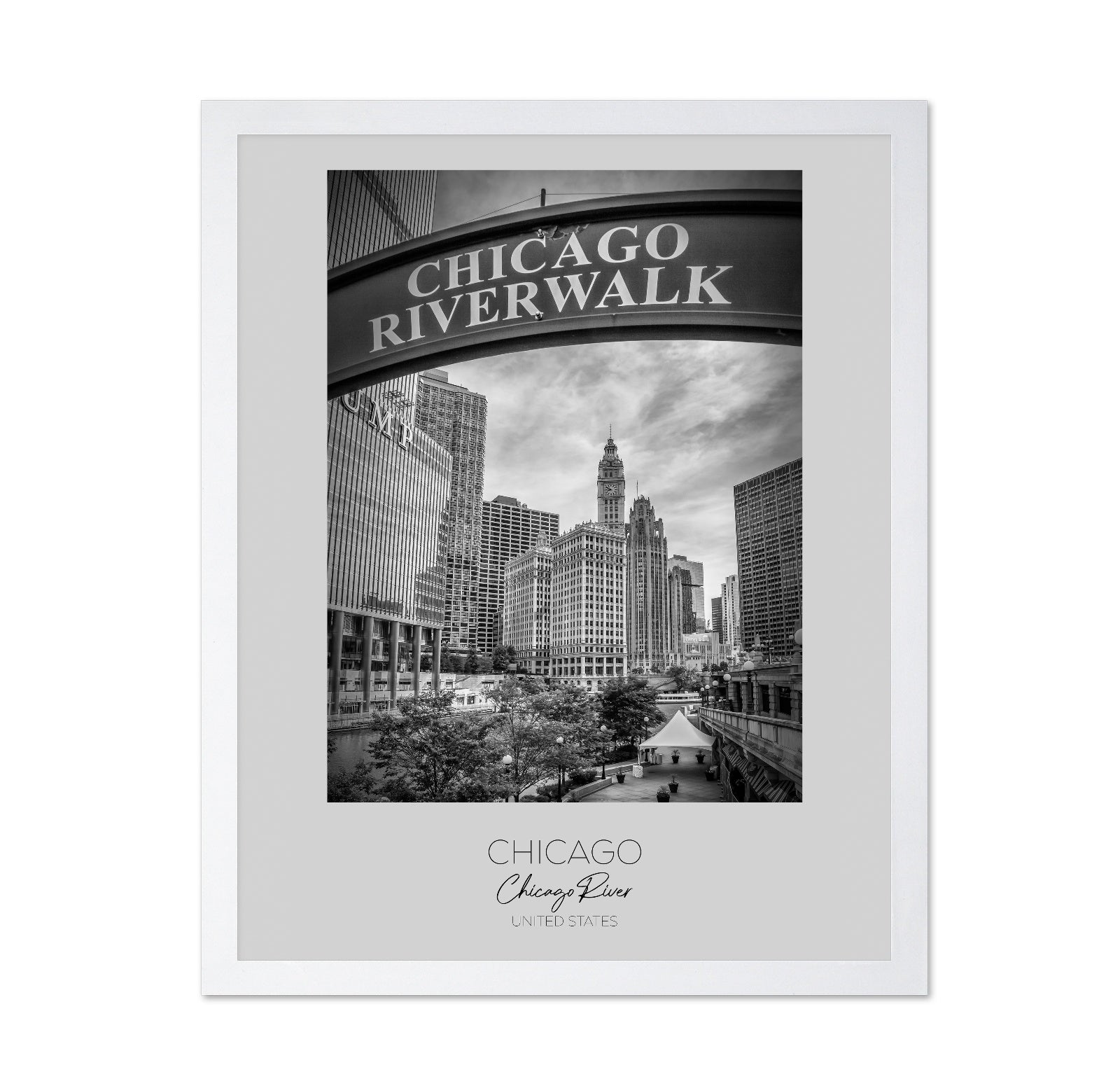 Chicago Riverwalk View