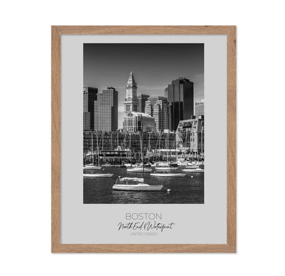 Boston Harbor Skyline
