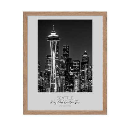 Seattle Night Skyline