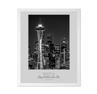 Seattle Night Skyline