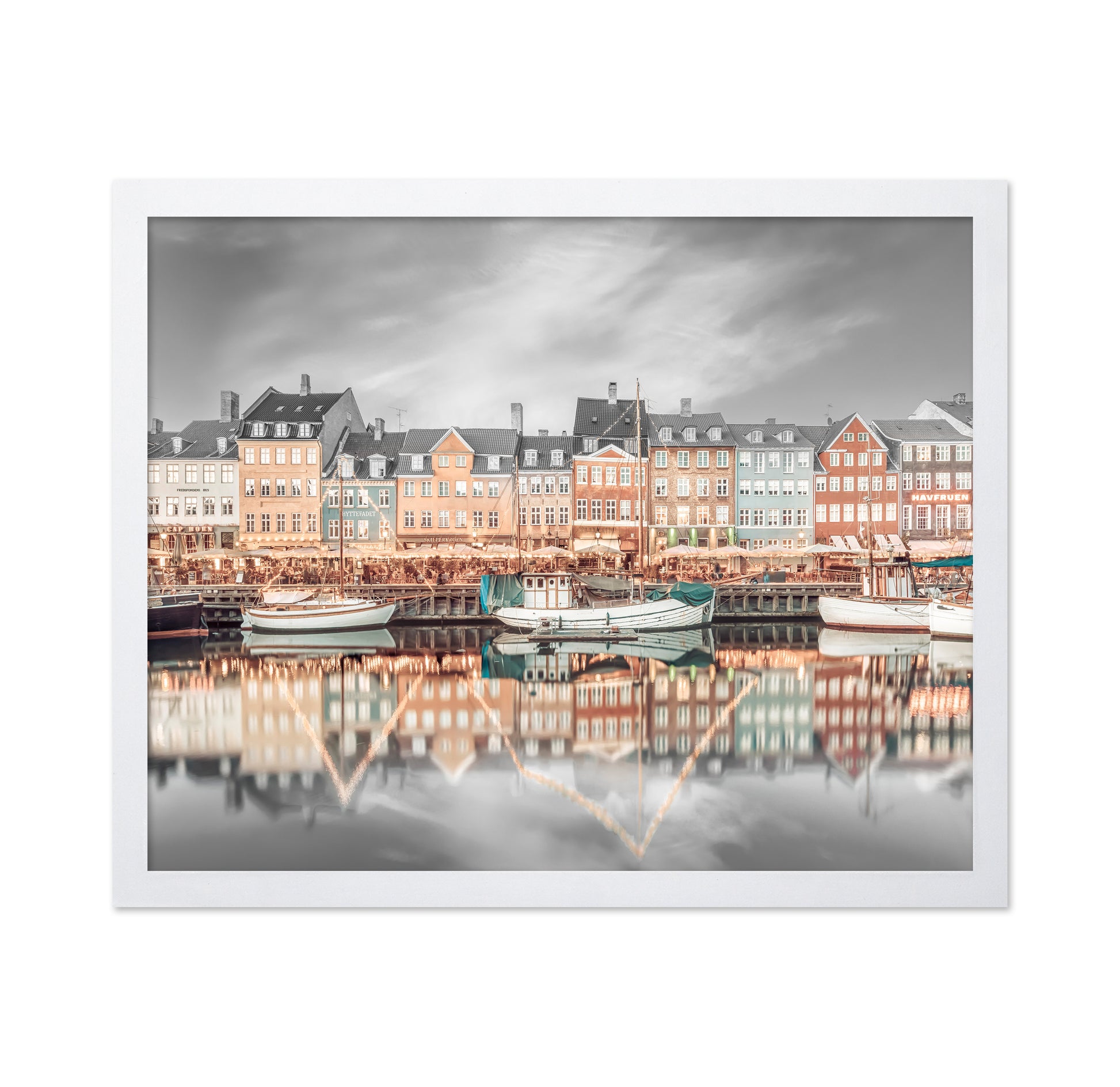 Nyhavn Copenhagen Evening