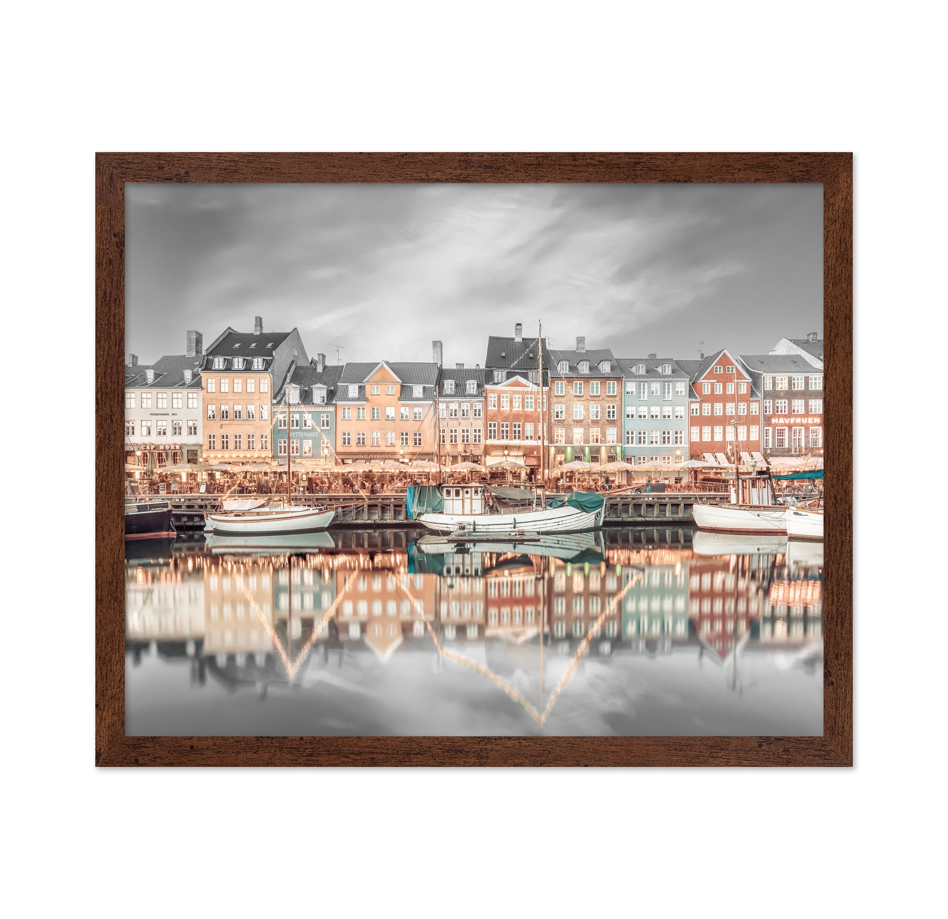 Nyhavn Copenhagen Evening