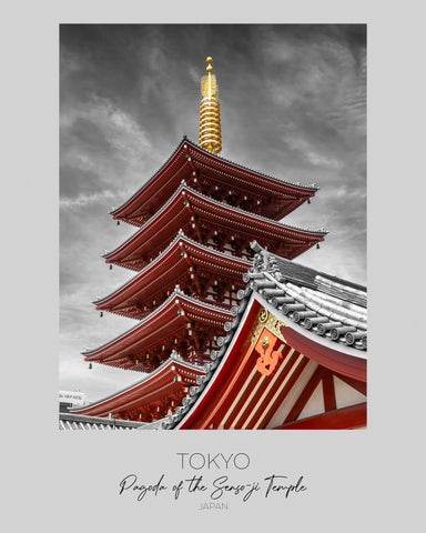 Tokyo Sensoji Pagoda