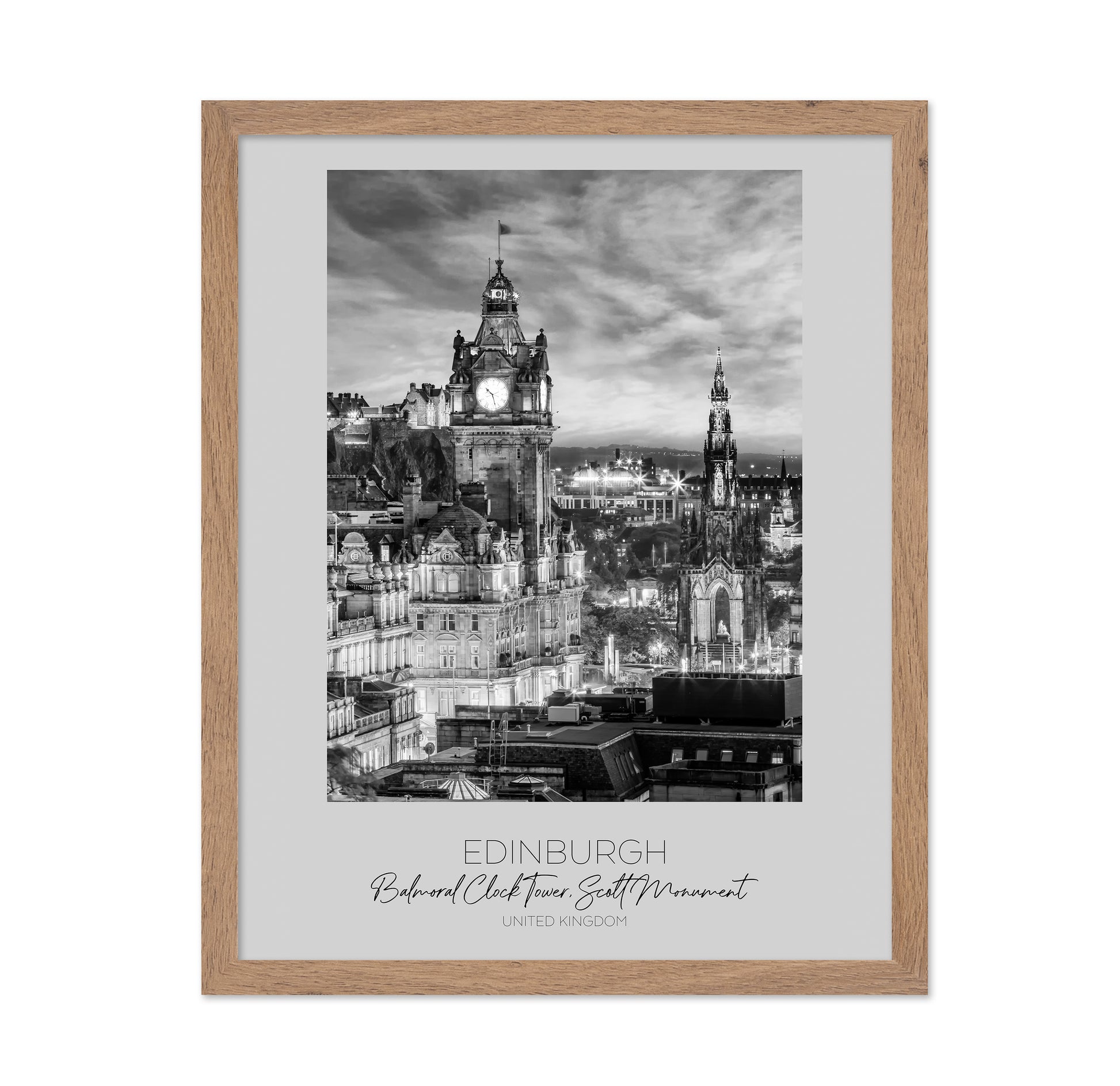 Edinburgh Twilight Skyline